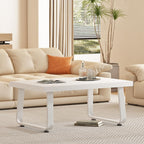 Rustic Coffee Table 60dx120wx46.5h Cm Industrial Wooden