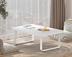 Rustic Coffee Table 60dx120wx46.5h Cm Industrial Wooden