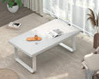 Rustic Coffee Table 60dx120wx46.5h Cm Industrial Wooden