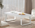 Rustic Coffee Table 60dx120wx46.5h Cm Industrial Wooden