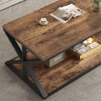 Rustic Coffee Table Farmhouse Tables for Living Room
