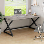 Rustic Computer Desk Farmhouse Home Office Industrial Wood