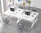 Rustic Computer Desk Farmhouse Home Office Industrial Wood