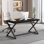 Rustic Computer Desk Farmhouse Home Office Industrial Wood