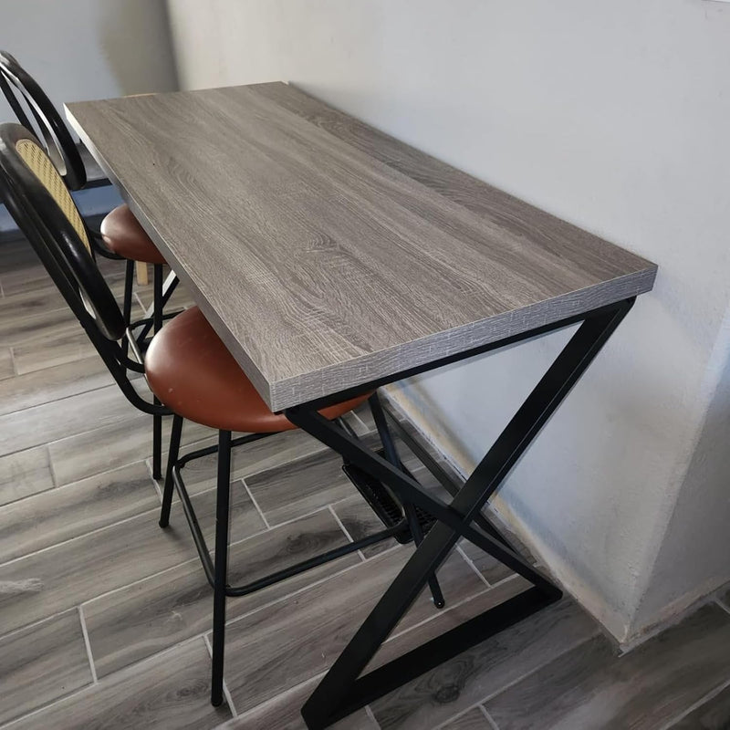 Rustic Computer Desk Farmhouse Home Office Industrial Wood