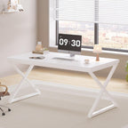 Rustic Computer Desk Farmhouse Home Office Industrial Wood