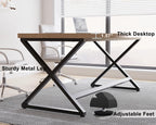 Rustic Computer Desk Home Office Work Study Writing