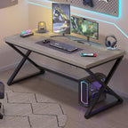 Rustic Computer Desk Farmhouse Home Office Industrial Wood