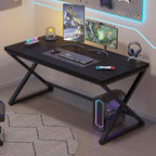 Rustic Computer Desk Farmhouse Home Office Industrial Wood