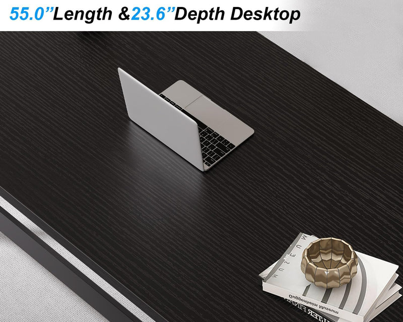 Rustic Computer Desk Farmhouse Home Office Industrial Wood