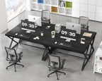 Rustic Computer Desk Industrial 120CM Home Office