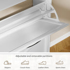 Rustic Shoe Cabinet 80CM Width for Hallway Shoes