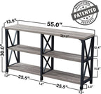 Rustic Sofa Table Farmhouse Console for Living Room
