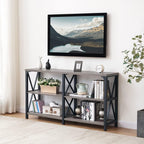 Rustic Sofa Table Farmhouse Console for Living Room