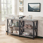 Rustic Sofa Table Farmhouse Console for Living Room