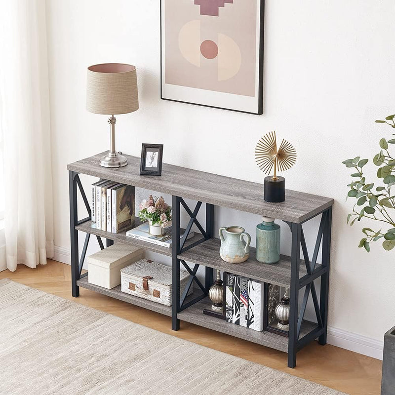 Rustic Sofa Table Farmhouse Console for Living Room