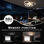 Ruyi Ceiling Lights Living Room 72W 80CM LED