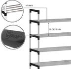 S-538 10 Tiers Adjustable Shoe Storage Tall Rack