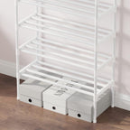 S-538 10 Tiers Adjustable Shoe Storage Tall Rack
