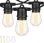 S14 Outdoor String Lights Mains Powered 100FT Garden