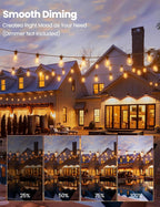 S14 Outdoor String Lights Mains Powered 100FT Garden