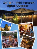S14 Outdoor String Lights Mains Powered 100FT Garden