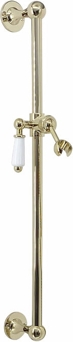 S27 Shower Slide Rail Riser Brass Head Holder