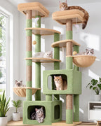 S74e Cat Tree Tower 2 Caves 45x40CM