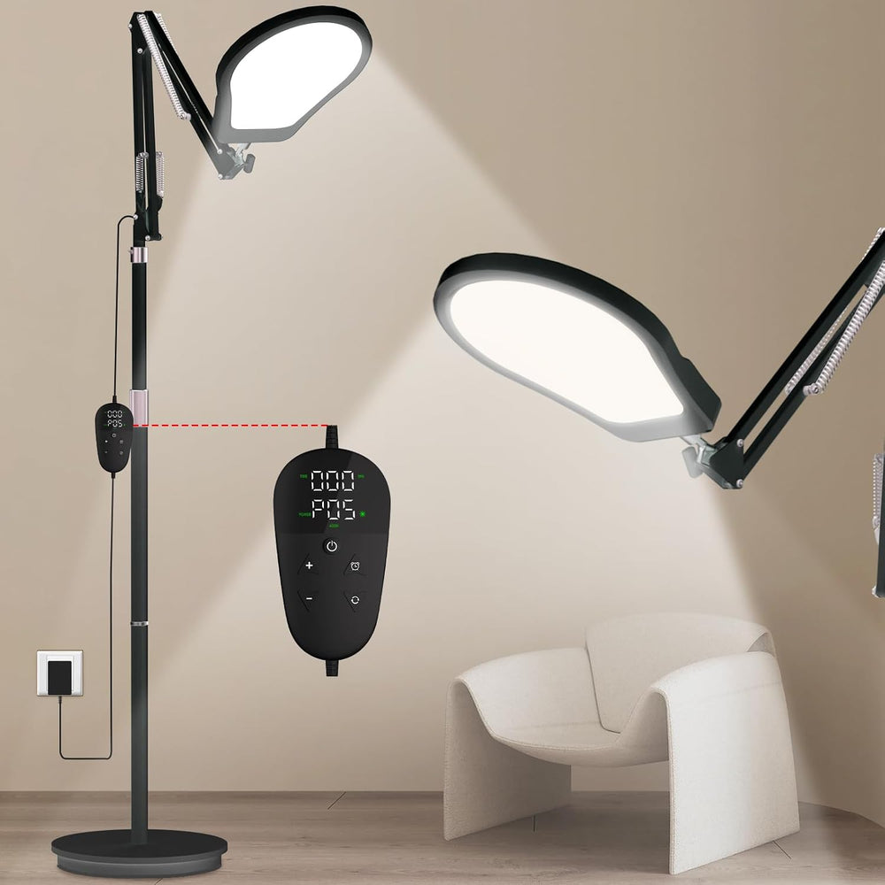 Sad Lamp Lux 20W Light Therapy Floor Shell-Shaped