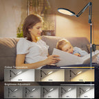 Sad Lamp Lux 20W Light Therapy Floor Shell-Shaped