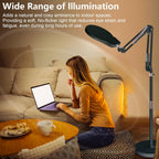 Sad Lamp Lux 20W Light Therapy Floor Shell-Shaped