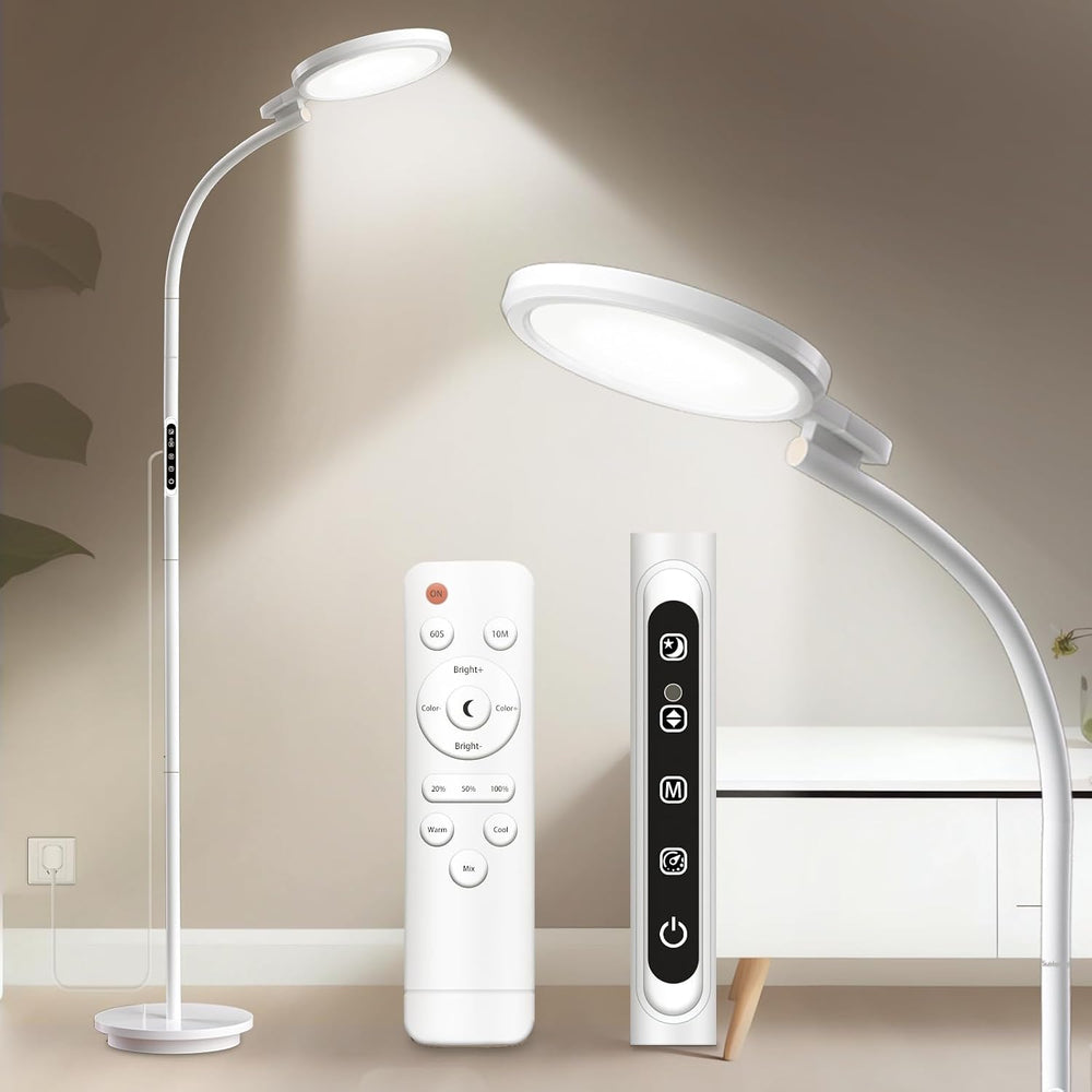Sad Light Therapy Floor Lamp Lux UV-Free Daylight