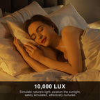 Sad Light Therapy Floor Lamp Lux UV-Free Daylight
