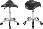 Saddle Stool Massage Rolling Work Chair for Beauty