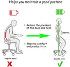 Saddle Stool Massage Rolling Work Chair for Beauty