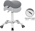 Saddle Stool Massage Rolling Work Chair for Beauty