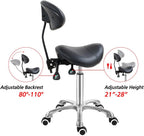 Saddle Stool Massage Rolling Work Chair for Beauty