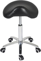 Saddle Stool Massage Rolling Work Chair for Beauty