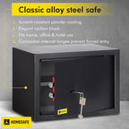 Safe Box with Key Lock Money