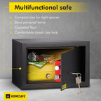 Safe Box with Key Lock Money