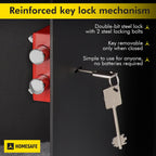 Safe Box with Key Lock Money