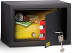 Safe Box with Key Lock Money