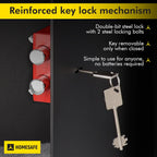 Safe Box with Key Lock Money