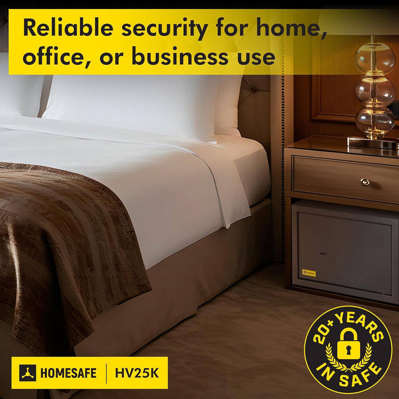 Safe Box with Key Lock Money