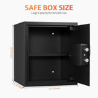 Safes for Home Digital Large Box 43L Security