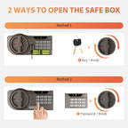 Safes for Home Digital Large Box 43L Security