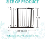 Safety Easy Step Baby Gate for Doorways Bottom