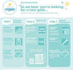 Safety Easy Step Baby Gate for Doorways Bottom