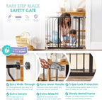 Safety Easy Step Baby Gate for Doorways Bottom