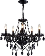 Saint Mossi Crystal Chandelier 5 Light Dining Fixture